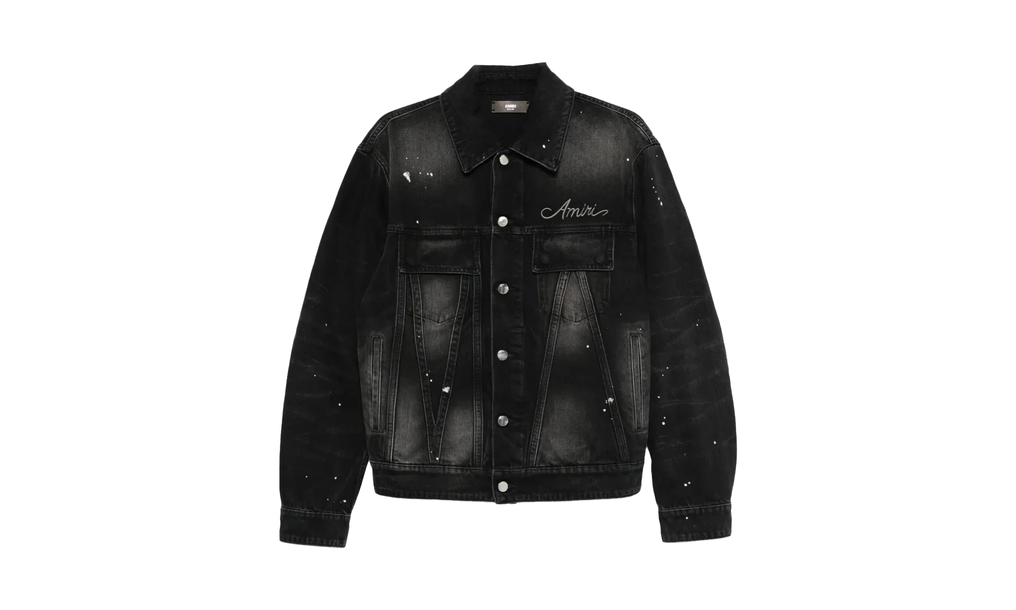 Bleach Bandana OS Denim Jacket "FADED BLACK" AMDNTR1025