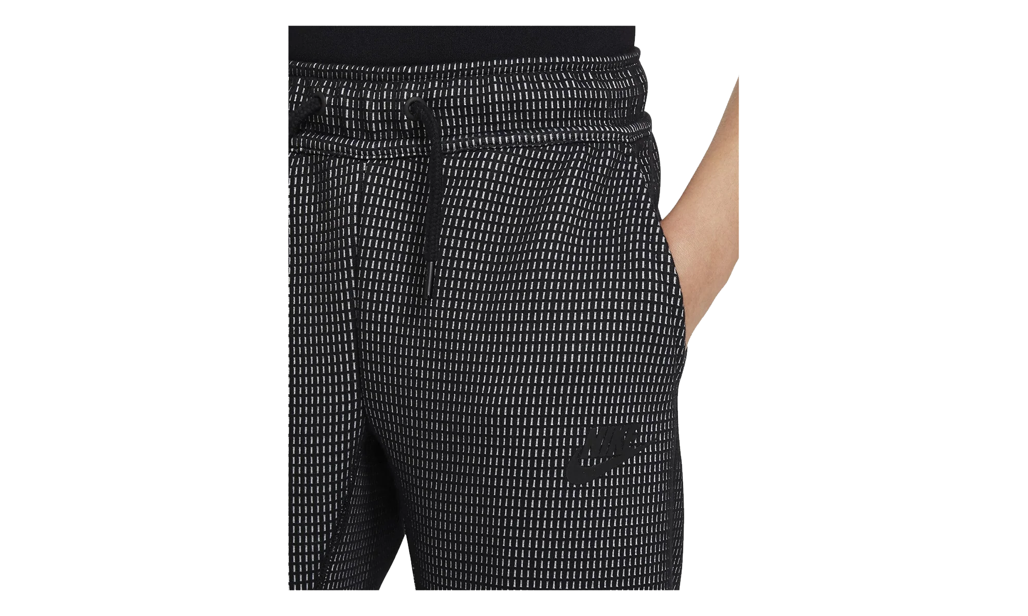 Sportswear Tech Fleece Winterized Pants GS "Black / Light Smoke Grey" FJ6025 010