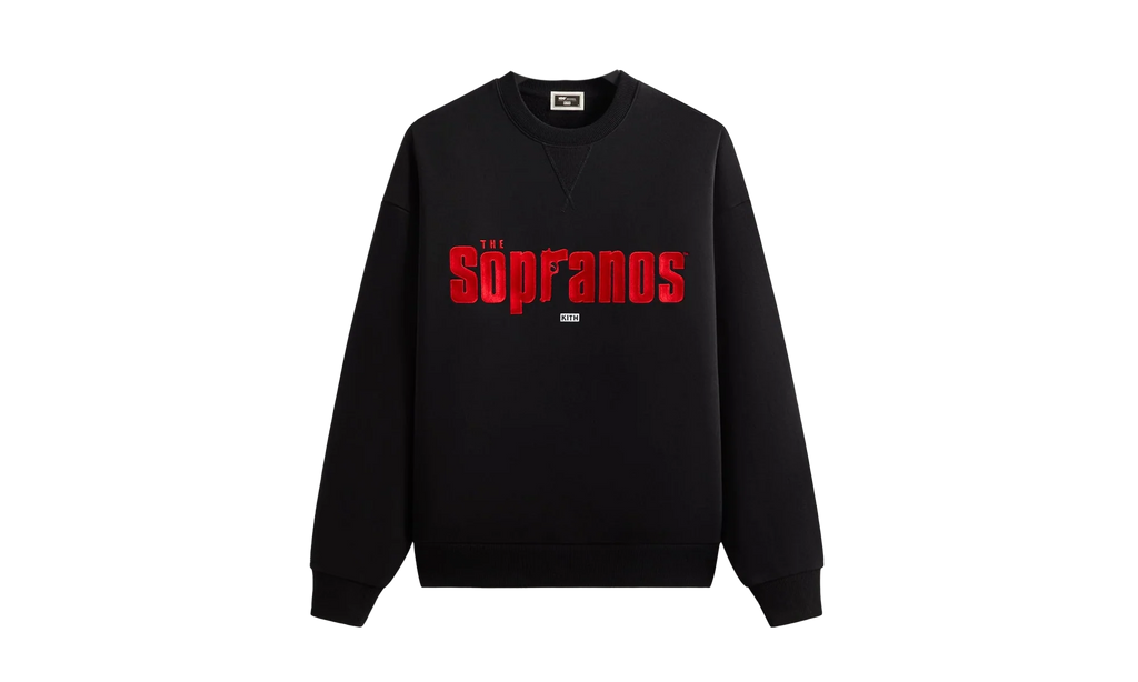 The Sopranos Main Logo Nelson Crewneck "Black" khm034655 001