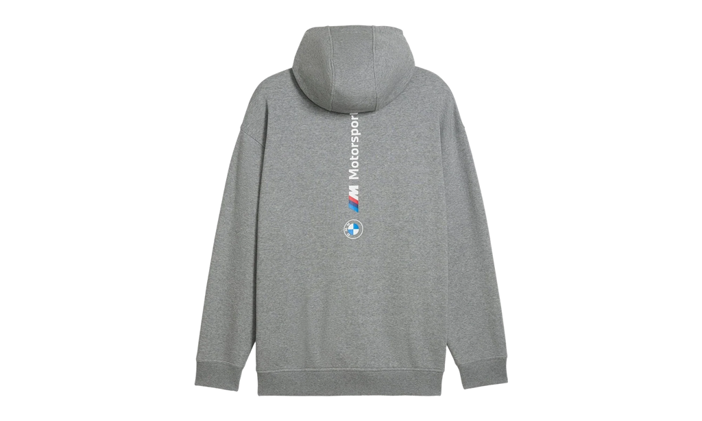 BMW MOTORSPORT ESS+ FZ HOODED JACKET "Gray" 630629 03