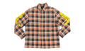 Flannel Jacket "Orange / Grey" CHRM0844