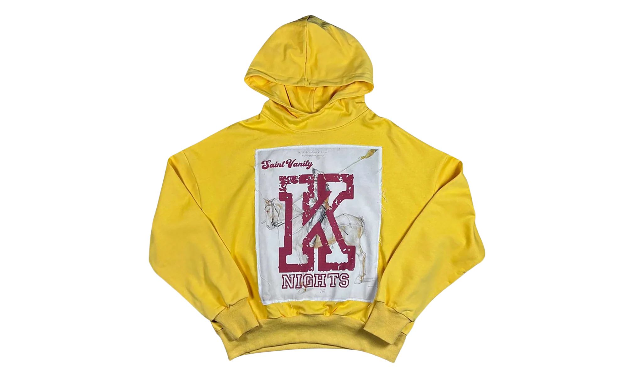 Knight Pullover Hoodie "Yellow" OSTG SAISAIN O1T3