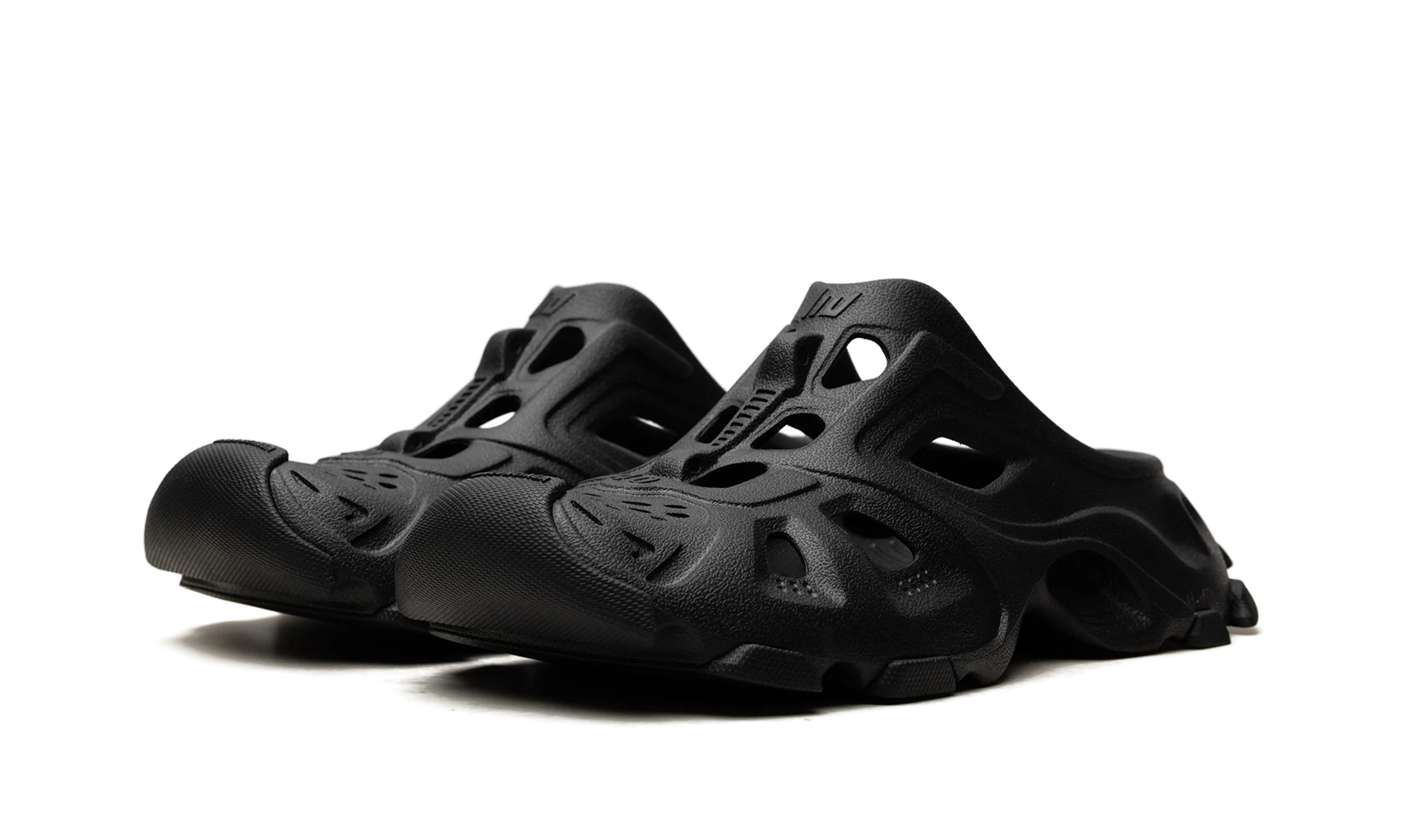 HD Rubber Mule Sandal "Black" 735249 W3CES 1000