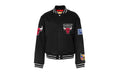 Chicago Bulls Wool Varsity Jacket "Black" NBA CHI BUL 110
