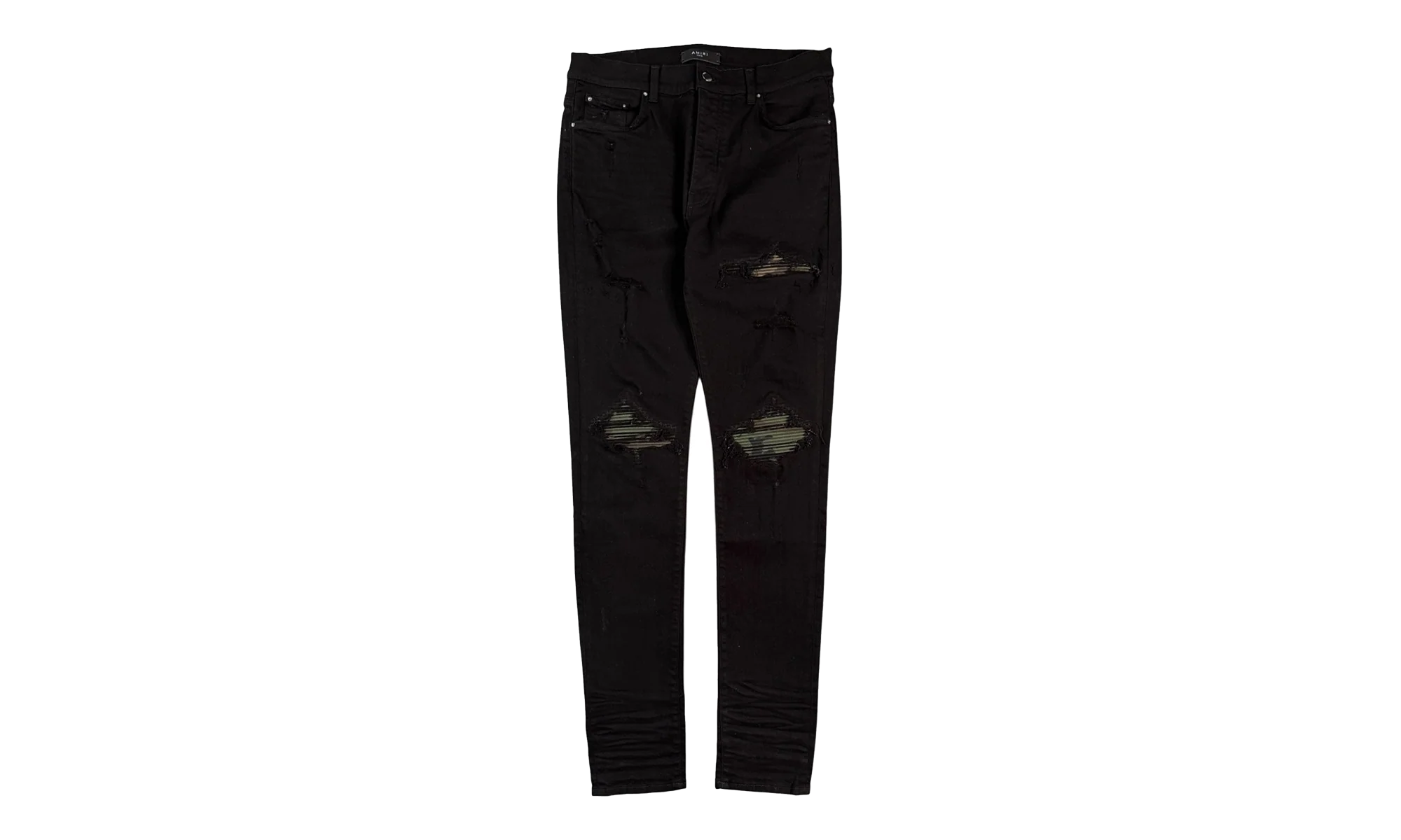 MX1 Camo Bandana Patch Jeans "Antique Black" MDS007 003