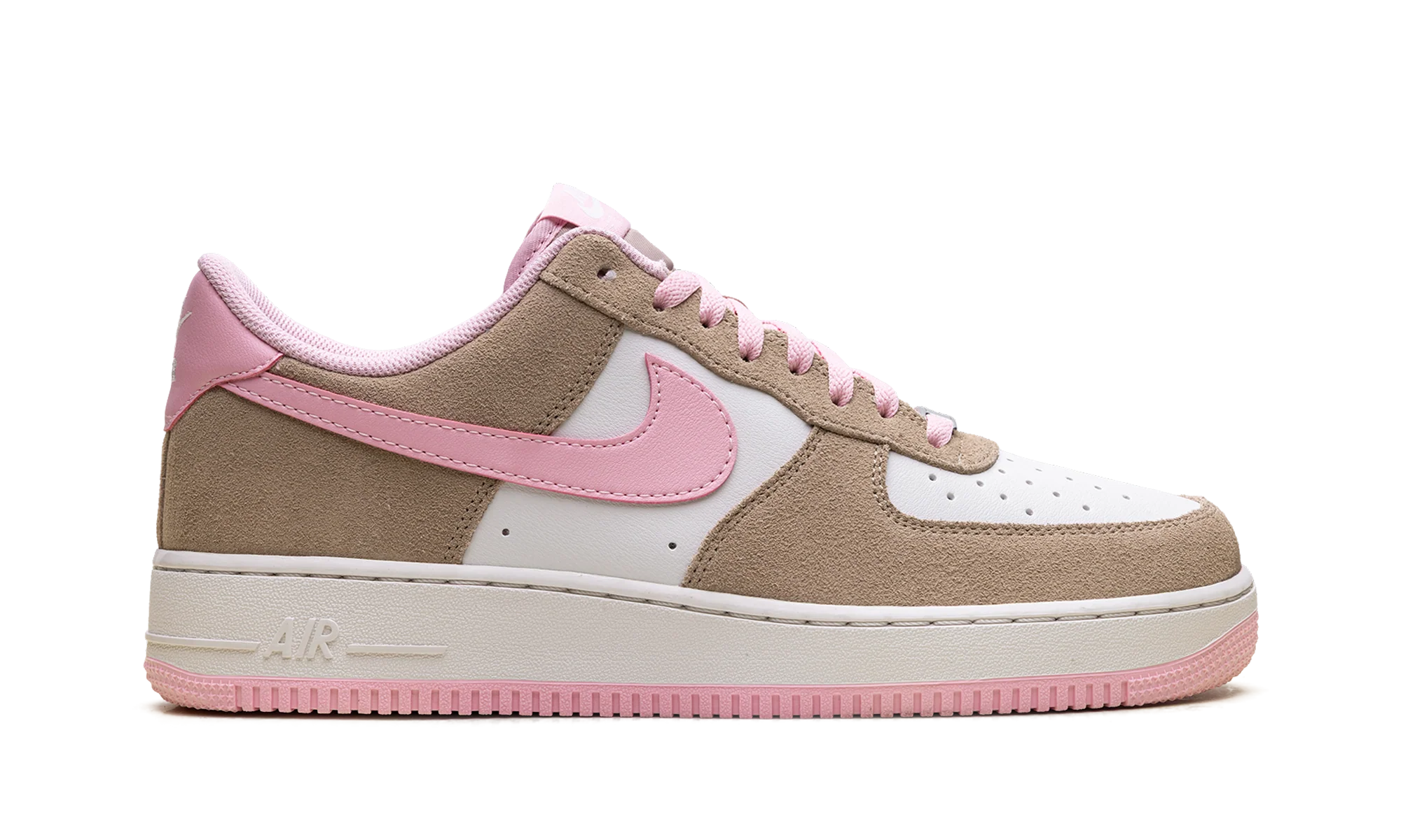 Air Force 1 '07 LV8 "Rattan Phantom / Medium Soft Pink" FQ8714 202
