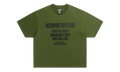 Knit Boxy Fit Tee "Cypress Green" 861 1313 CYP