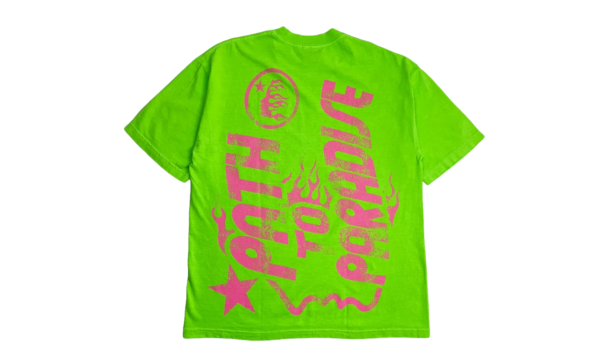 Jesus Emblem T-Shirt "Lime / Neon Green" HSR111