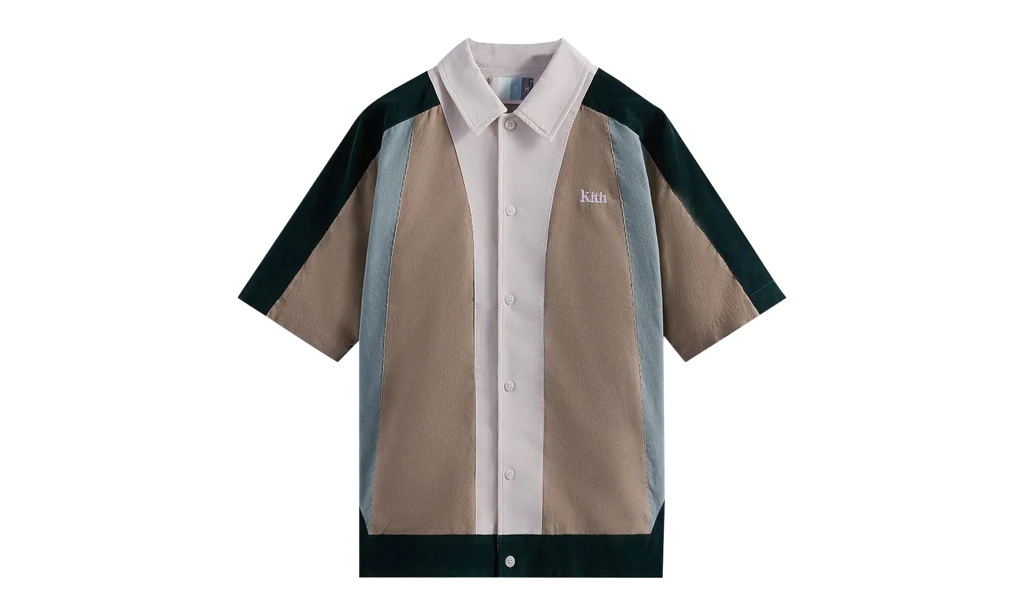 Micro Cord Woodpoint Shirt "Multi" KHM031173 368