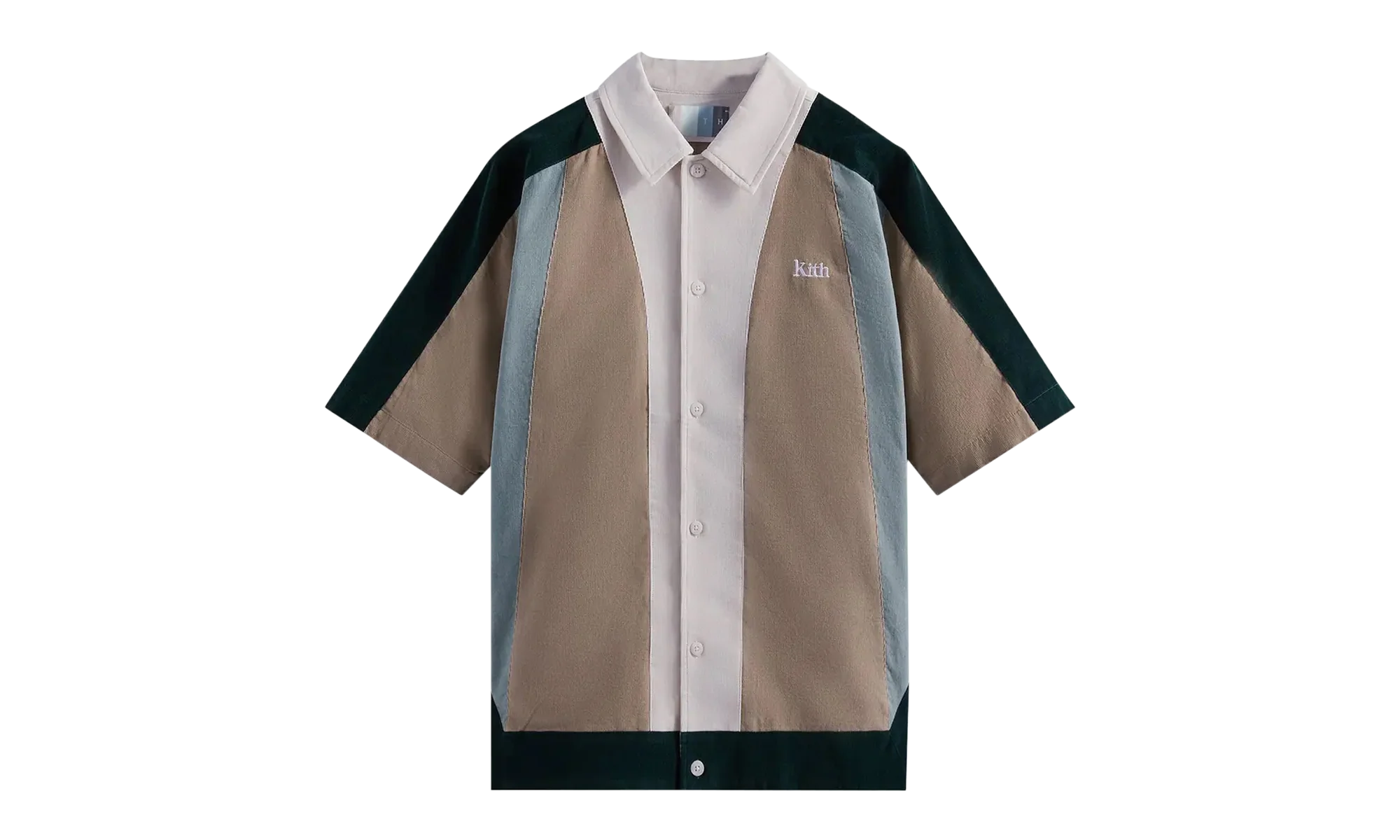 Micro Cord Woodpoint Shirt "Multi" KHM031173 368