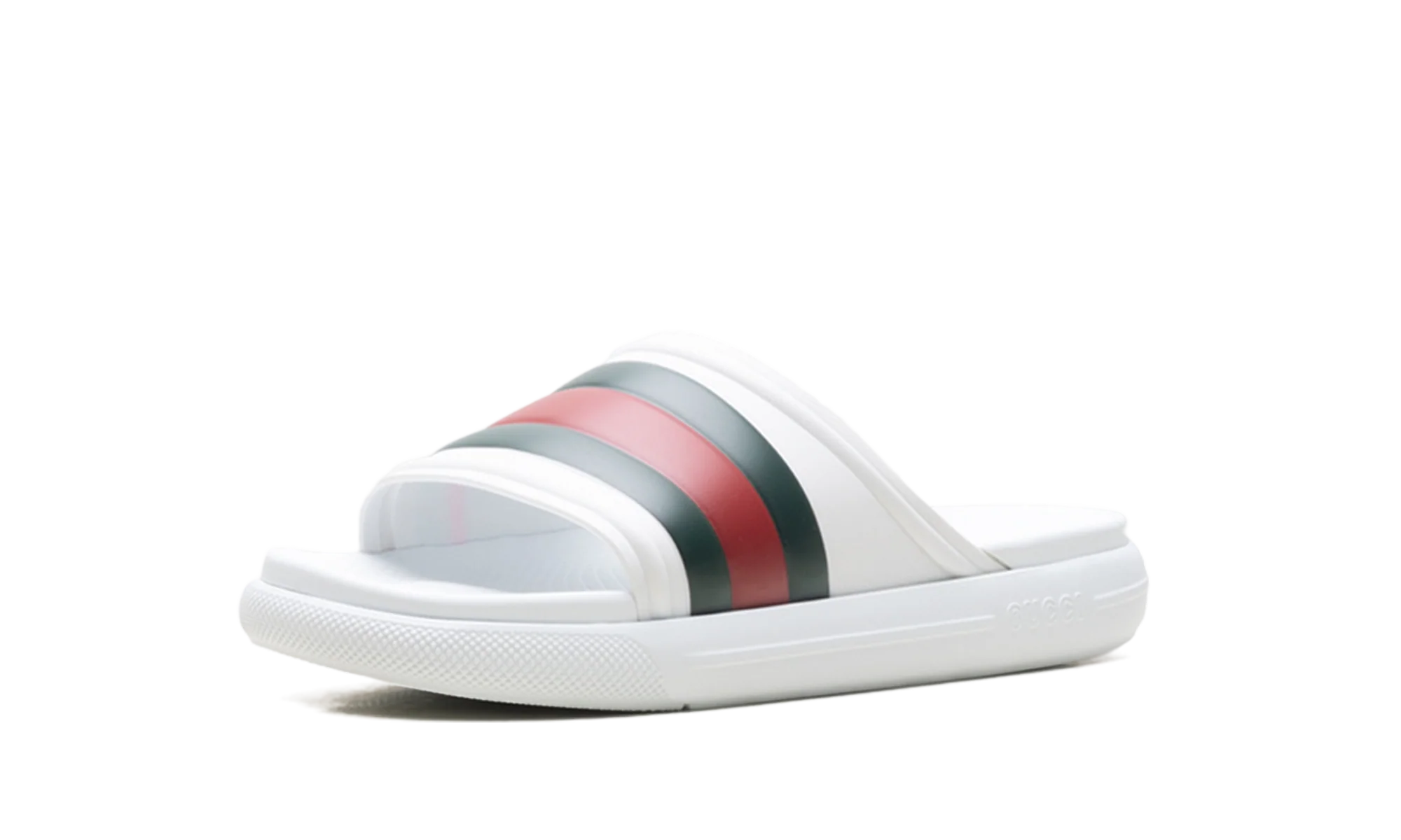 Web Slide Sandal "White Green Red" 780286 J8700 9032