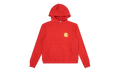 EE BASIC HOODIE "SS23 - Bright Red" EE495
