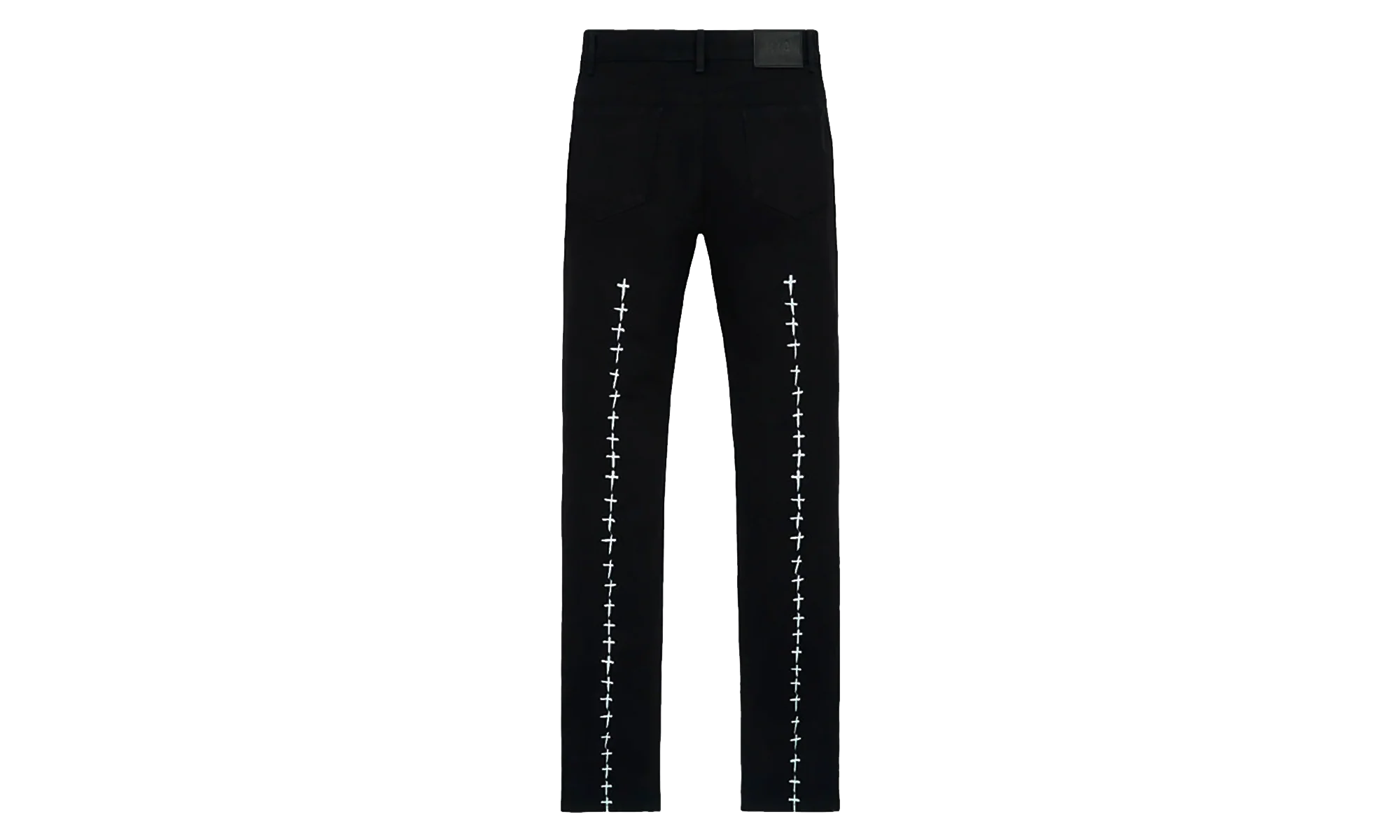 Bryant Skinny Jeans "Black White Cross" MEXOD1276 J1205BKWCR
