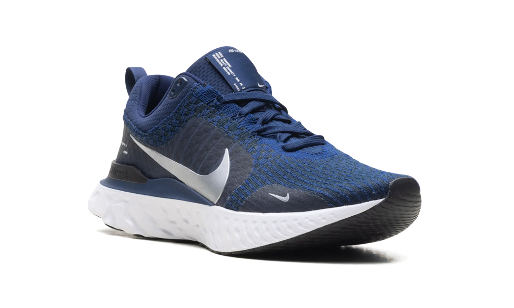 React Infinity Run Flyknit 3 "College Navy Metallic Silver" DZ3014 401