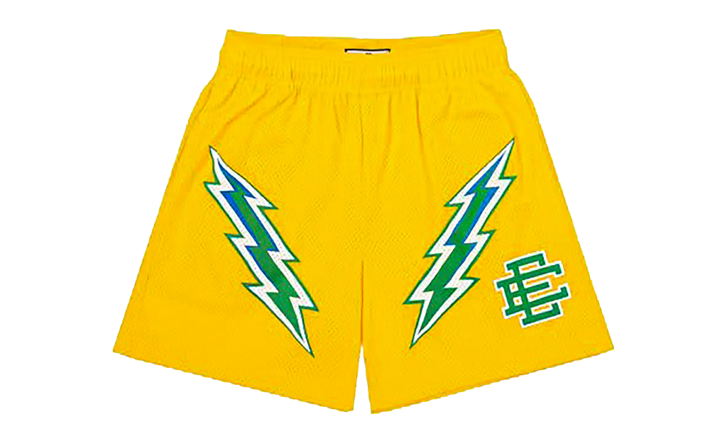 EE Basic Shorts "Yellow Bolt" EE277