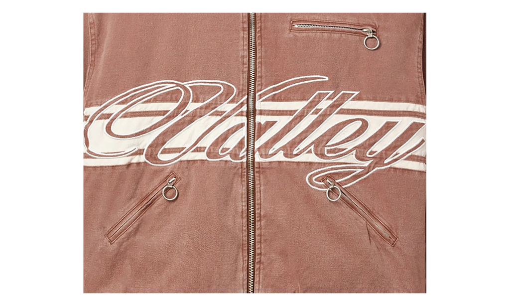 Cursive Trucker Jacket "Brown" VAL122