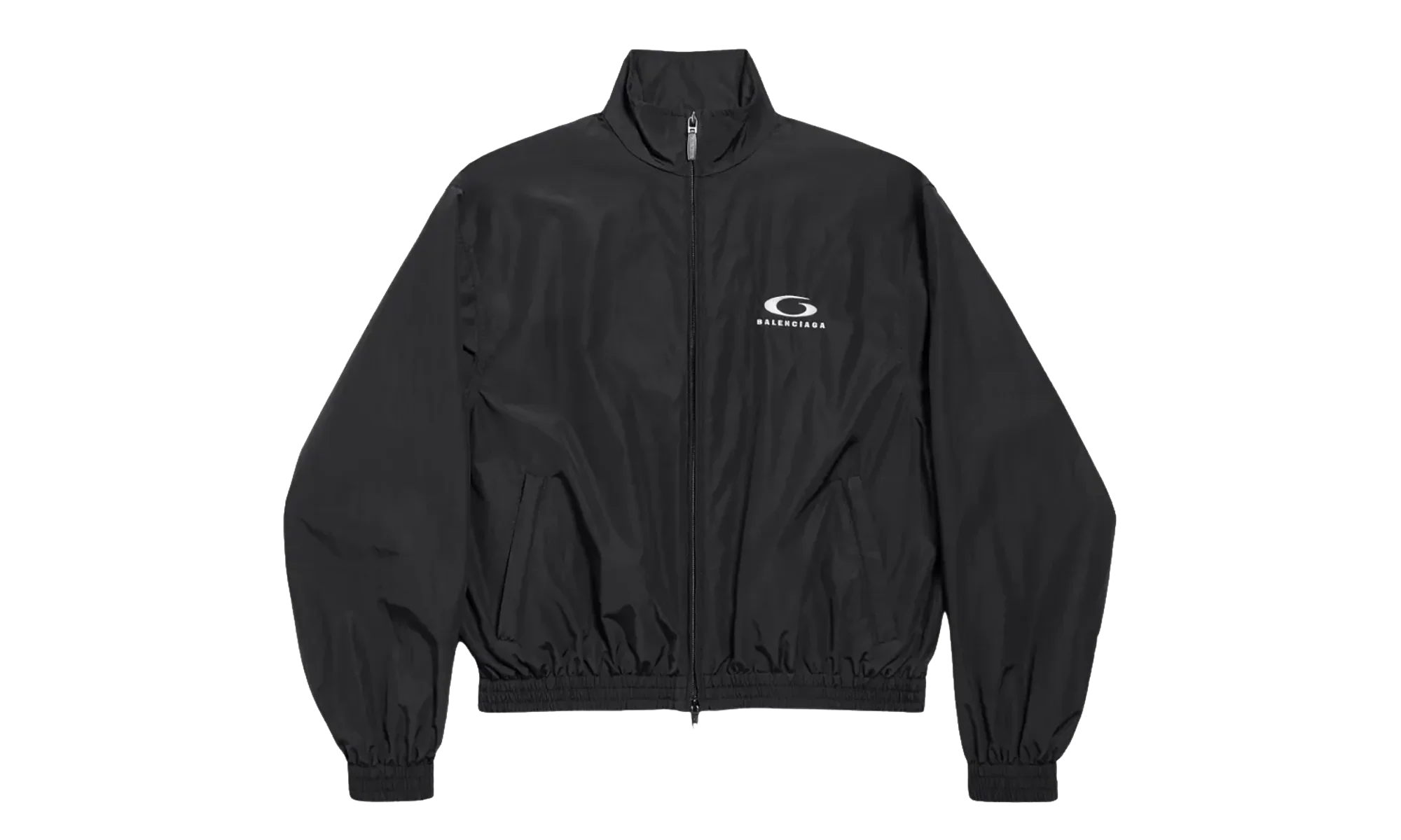 Tracksuit Stand Up Collar Jacket WMNS "Black" 857683 TPQ38 1000