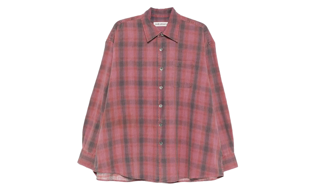 Borrowed Shirt "Red" M4252BIDC