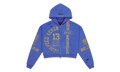Roadster Zip Hoodie "Blue / Yellow" GS072