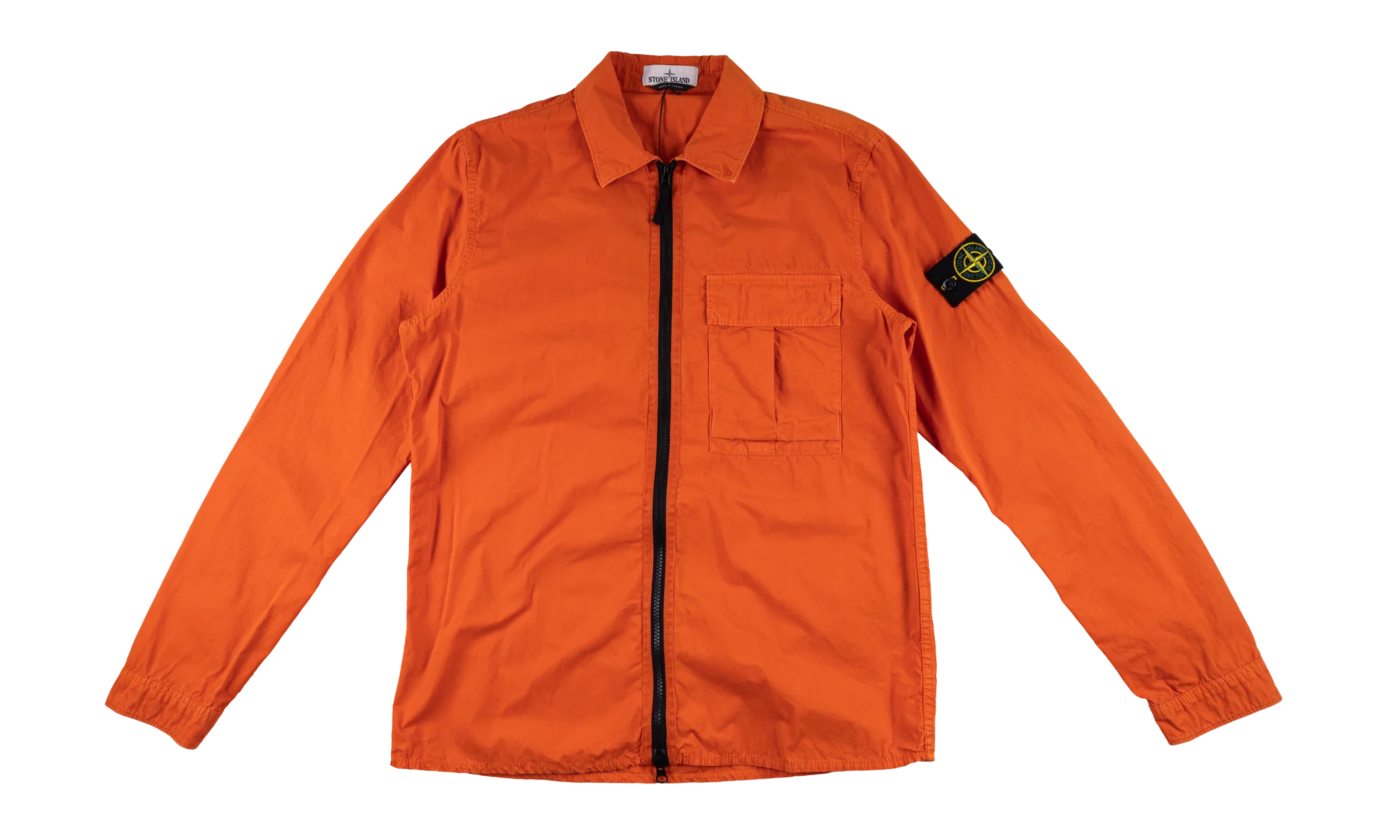 Zip Pocket Overshirt "Orange" 7115115WN V0132