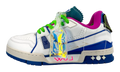 LV Trainer Low "Virgil - Neon Blue" MS0251