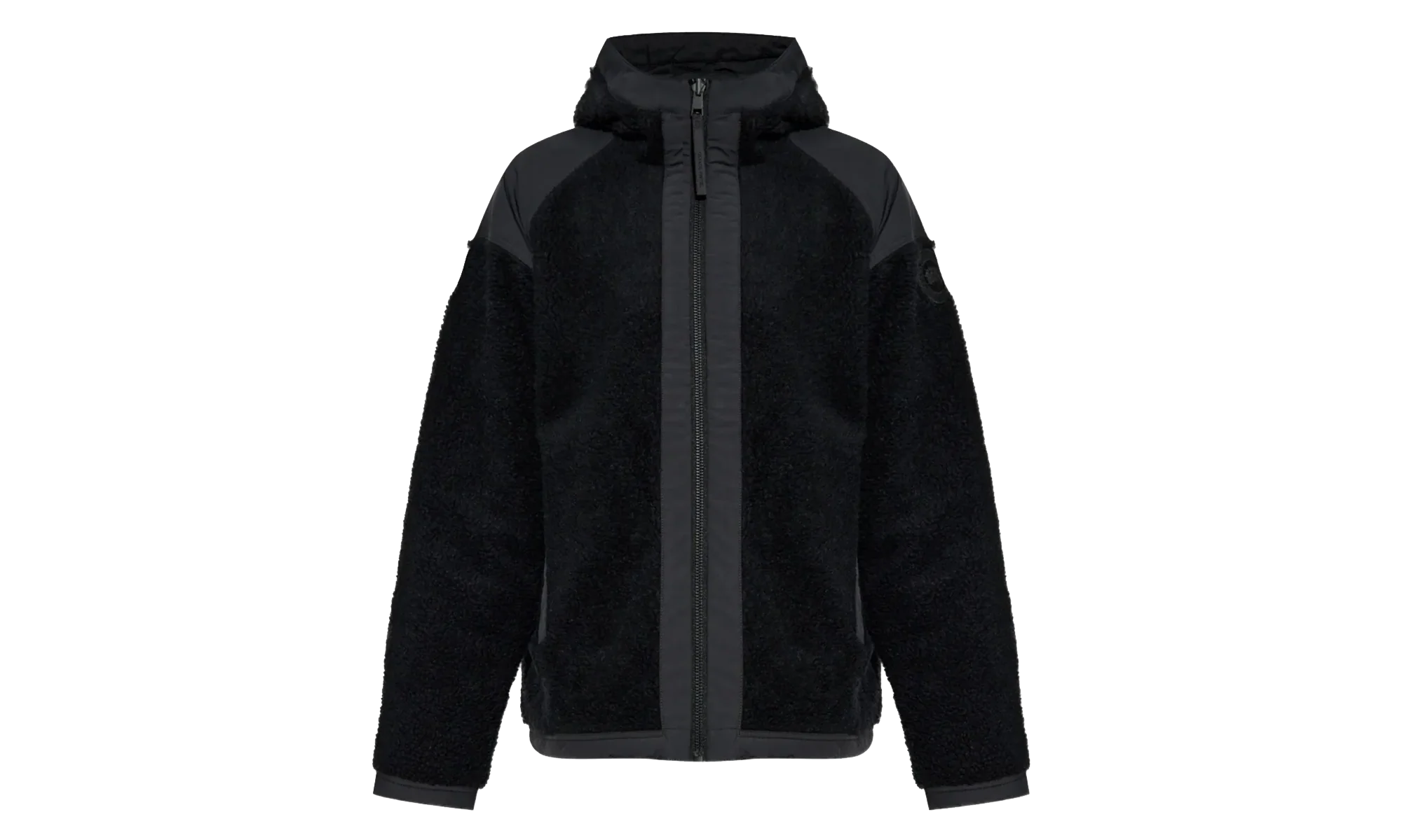 Alberni Reversible Fleece Bomber Jacket "Black / Black" 7067M 9381