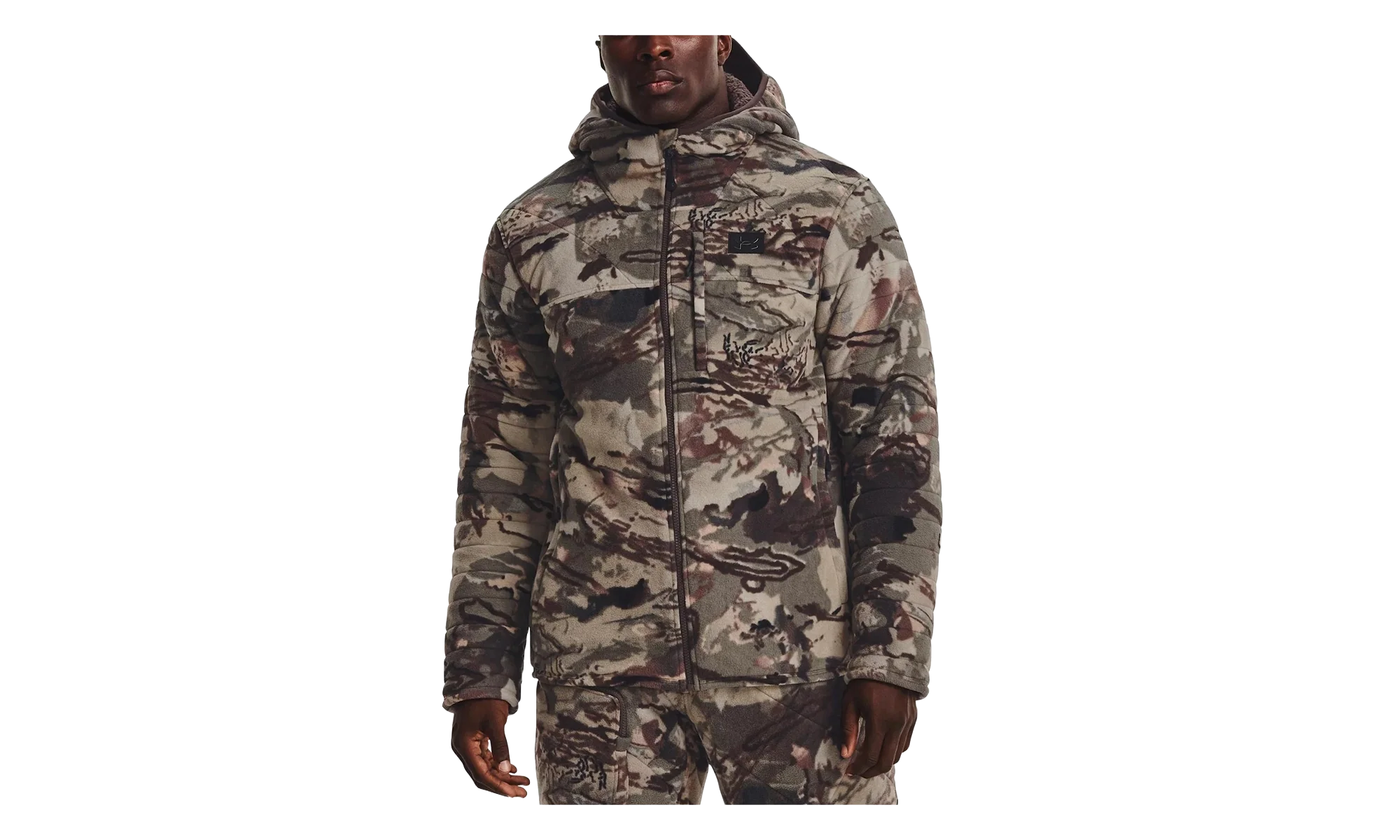 Rut Windproof Jacket "Forest 2.0 Camo / Black" 1365611 988