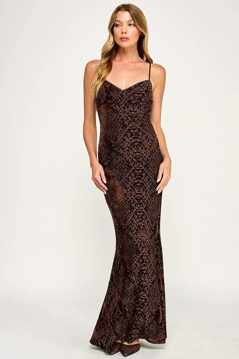 Wild Serpent Hour Gown