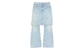 Skirt Layered Jeans "Light Blue" AK1008228