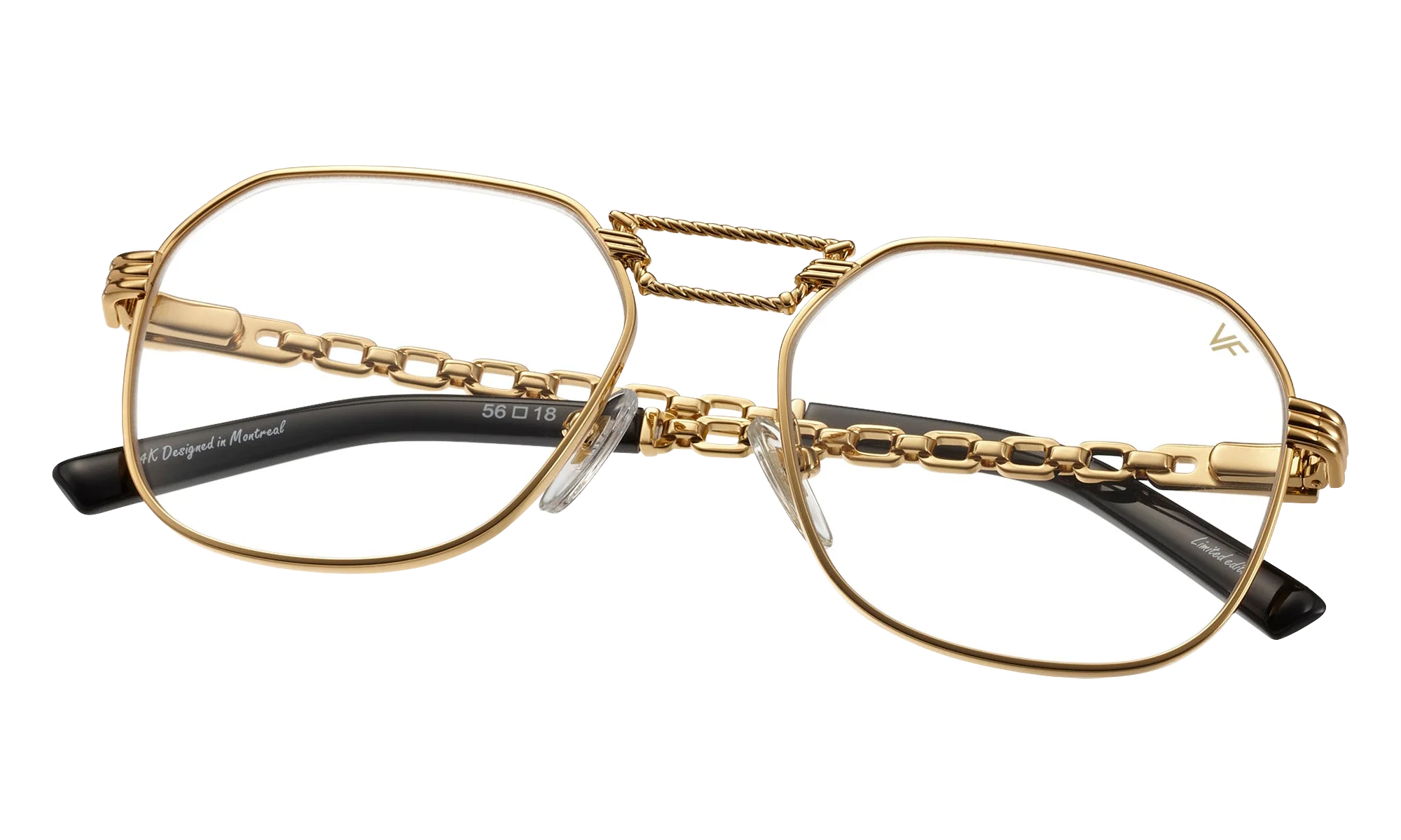 CEO Equestrian 24KT "Yellow Gold / Clear" EQCE2 0002 19D3