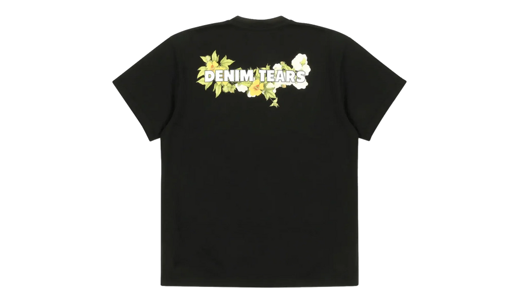 Crown of Made Cotton Short Sleeve T-Shirt "Black" DT290