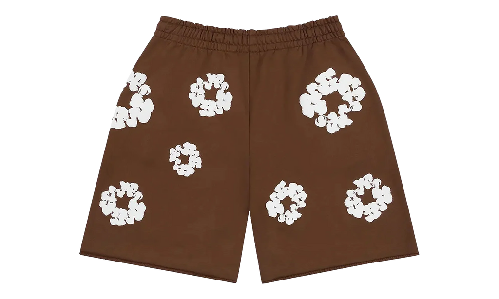 Cotton Wreath Sweatshorts "Brown" DT450