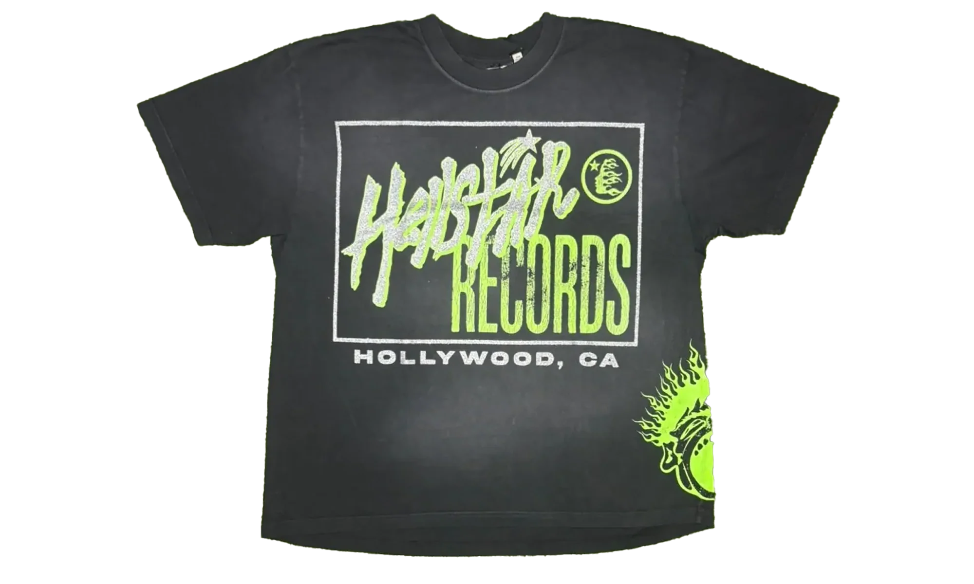 RECORDS REMIX TEE "Black" HSR179