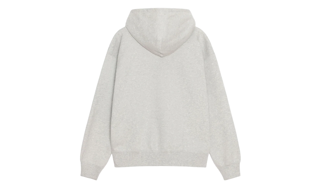 Stussy Fleece Zip Hoodie "Grey Heather" FJ9181050 GHEA