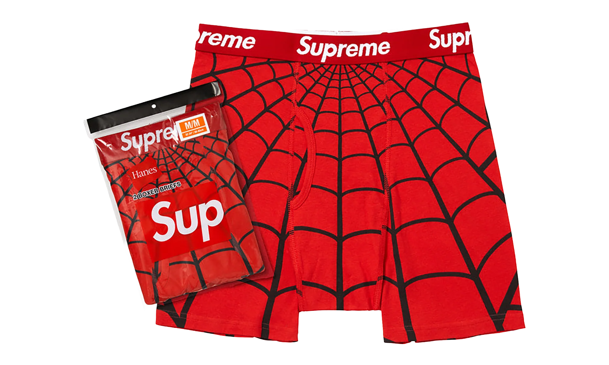 Spider-Man Boxer Briefs (2 Pack) "SS26 - Red" SU27008