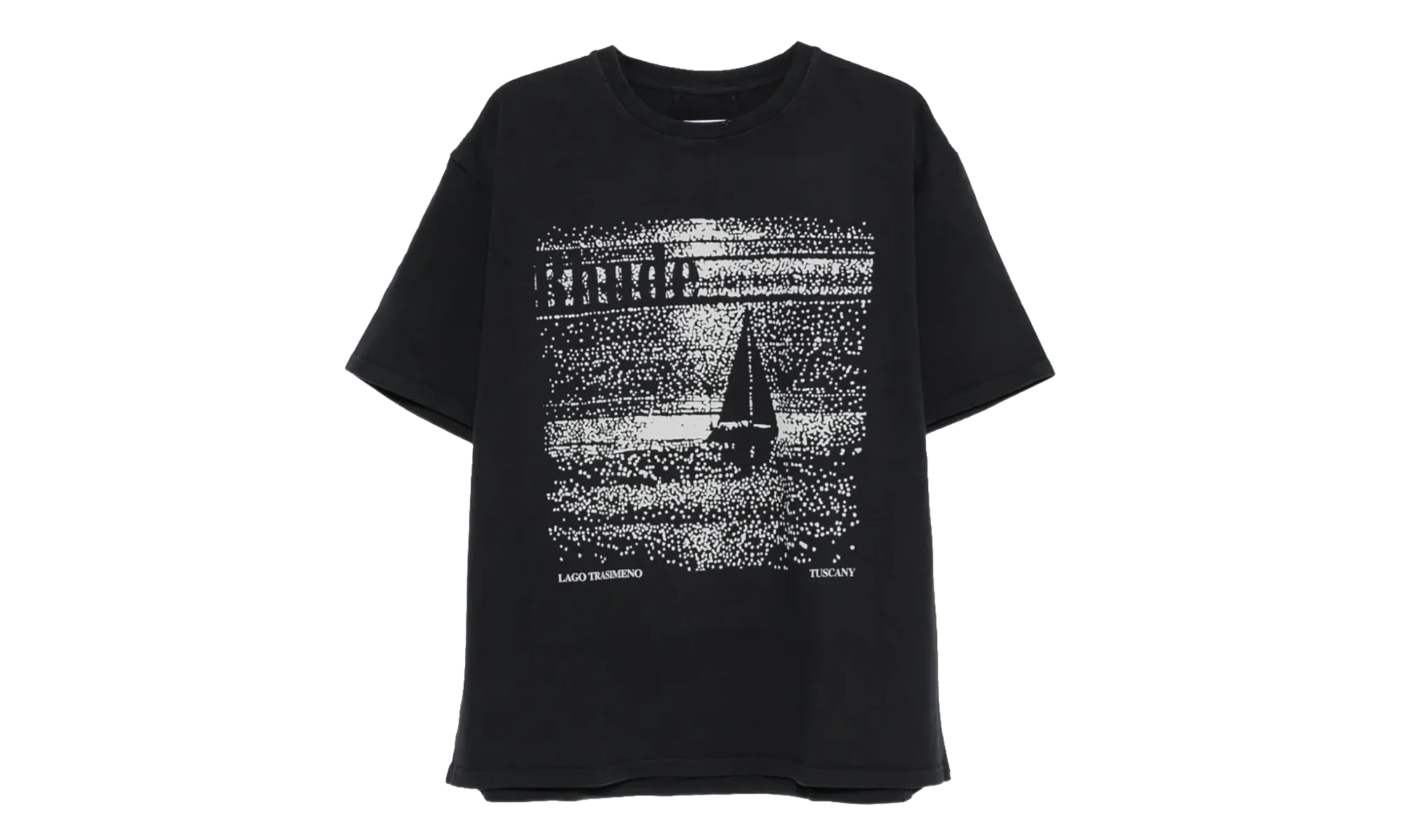Lago Trasimeno T-Shirt "Vintage Black / White" RHPS26TT030123167