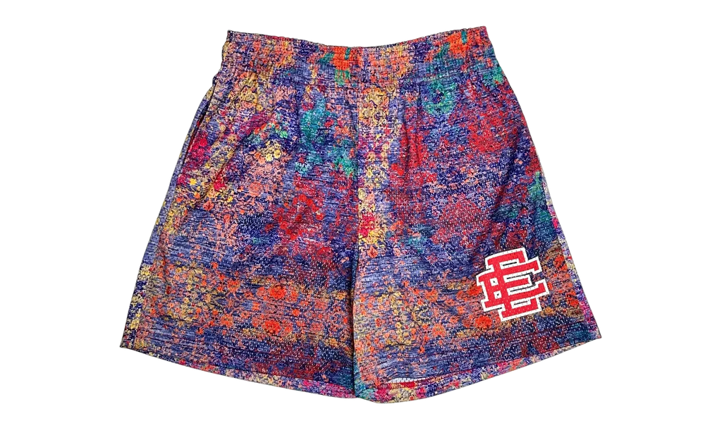 EE Basic Shorts "Rug 8 - Multicolor / Burgandy" EE162