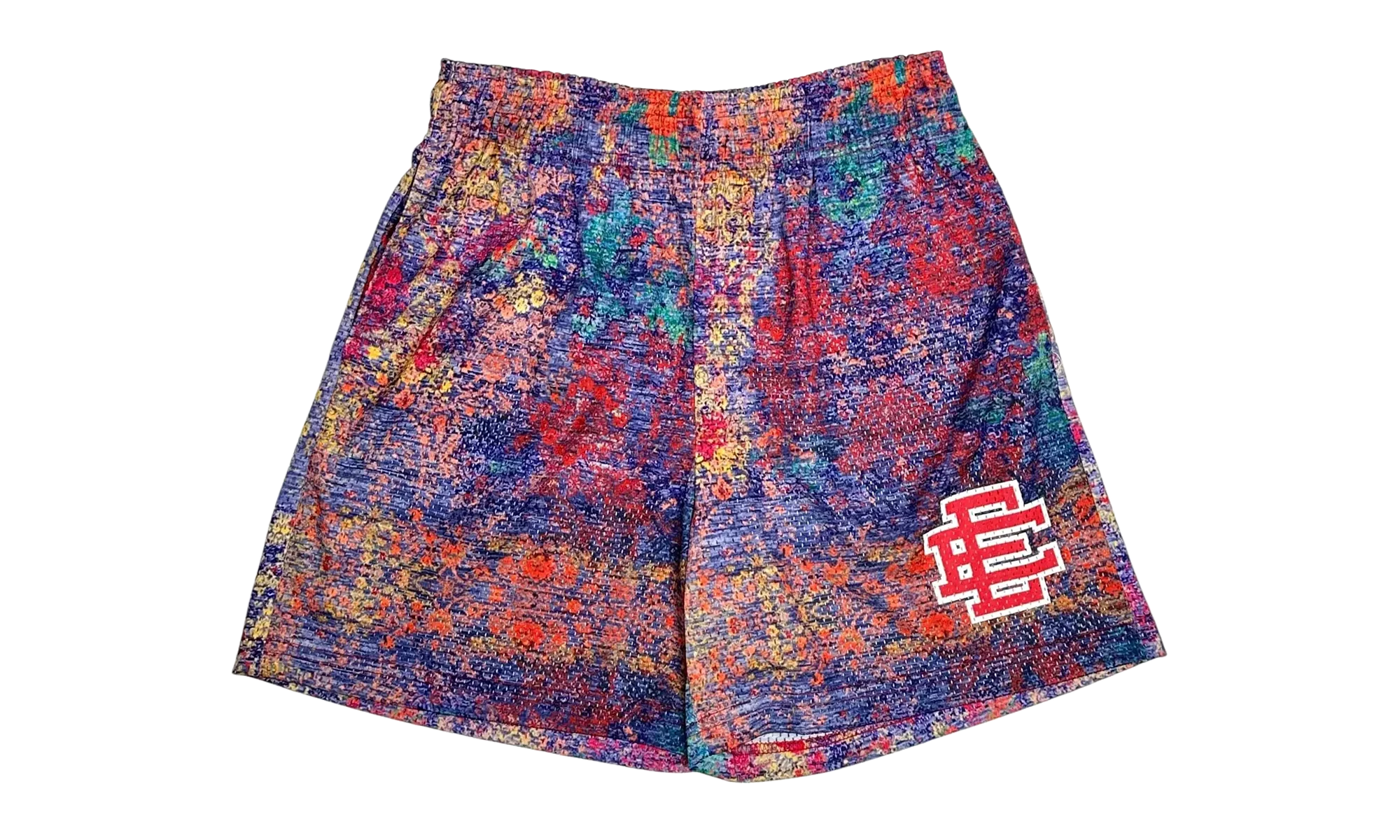 EE Basic Shorts "Rug 8 - Multicolor / Burgandy" EE162