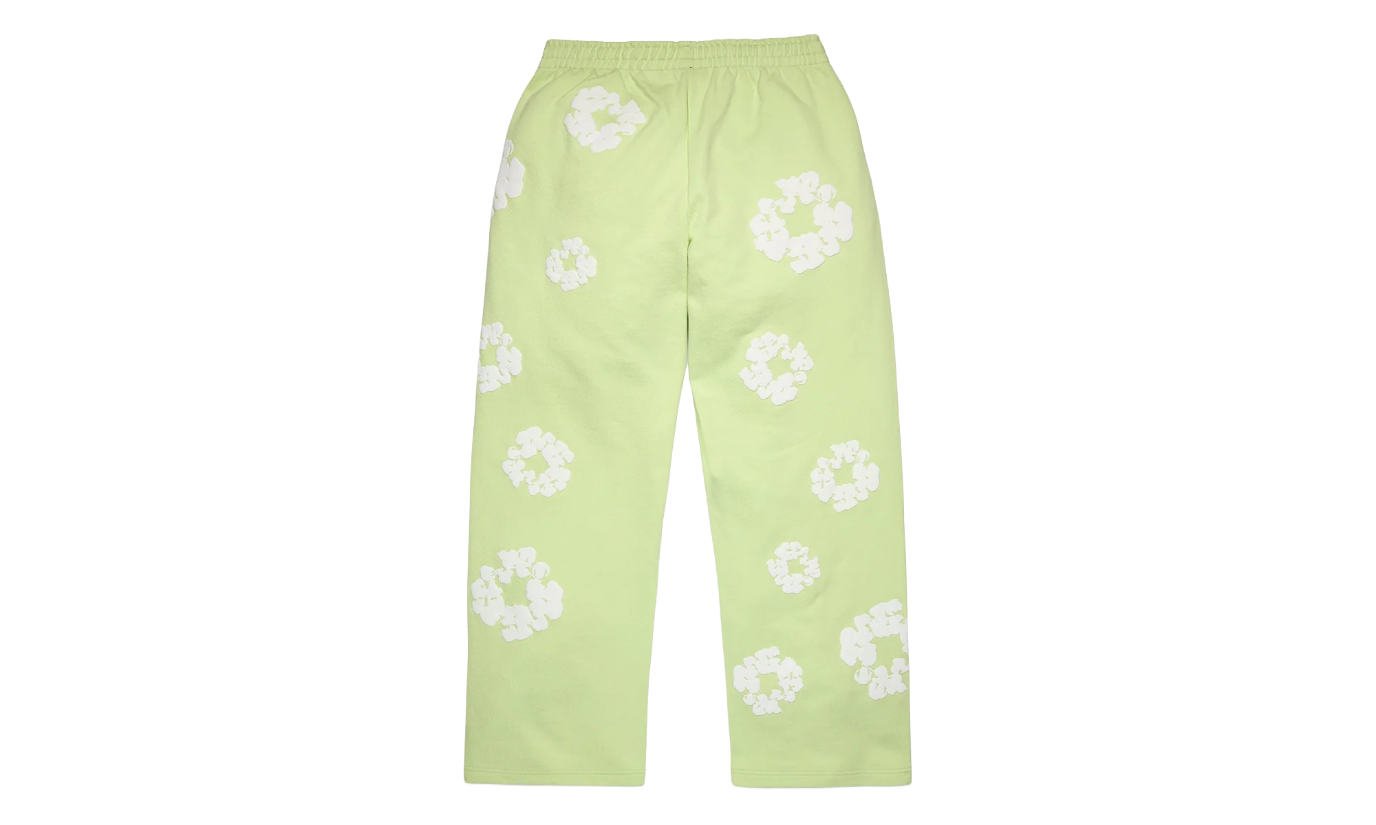 Cotton Wreath Baggy Sweatpants "Mint" DT617