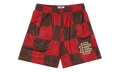 EE BASIC SHORT "SS23 - Red Chocolate Wavy Flag" EE710