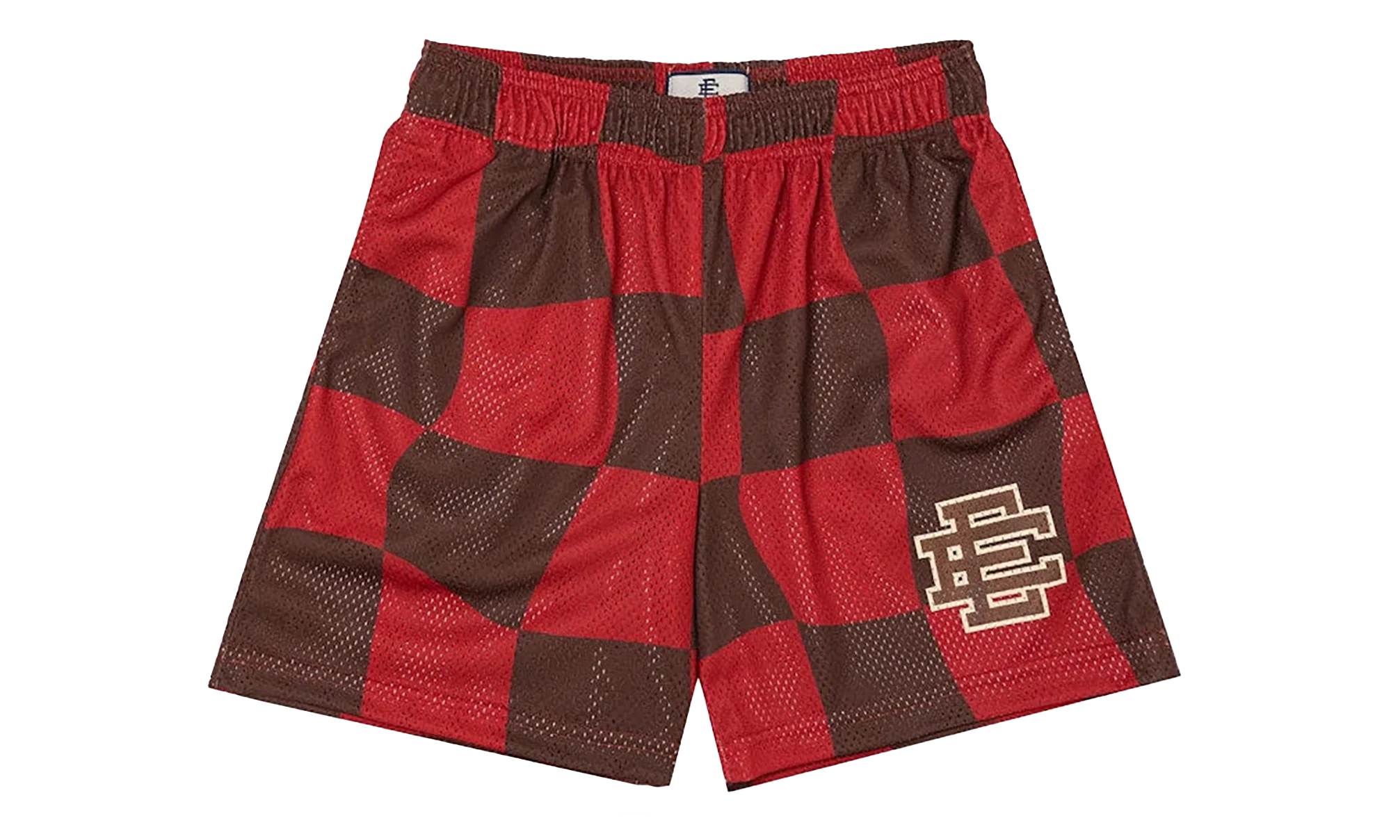 EE BASIC SHORT "SS23 - Red Chocolate Wavy Flag" EE710