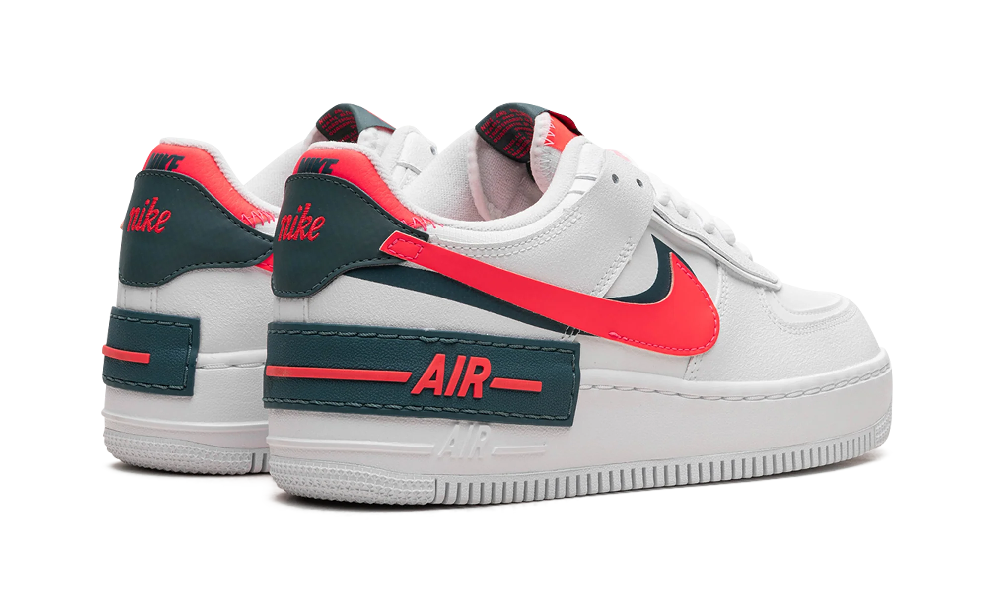 AIR FORCE 1 SHADO NMS WMNS "White Solar Red" DB3902 100