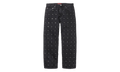 Studded Seam Loose Fit Jean "SS25 - Black" SU27217