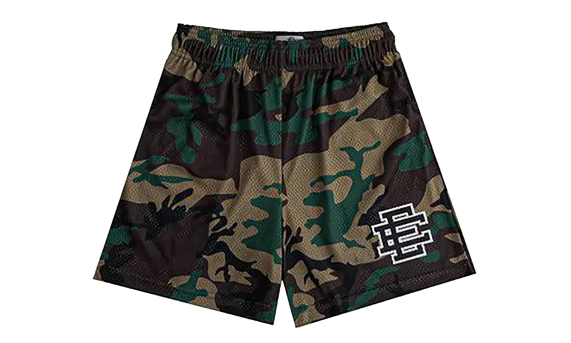 EE Basic Shorts "Woodland Camo / Black" EE257