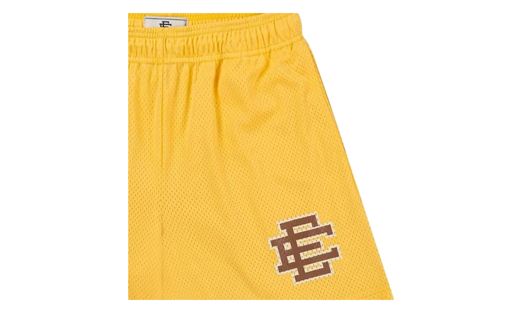 EE Basic Shorts "Cornsilk Yellow / Brown" EE249