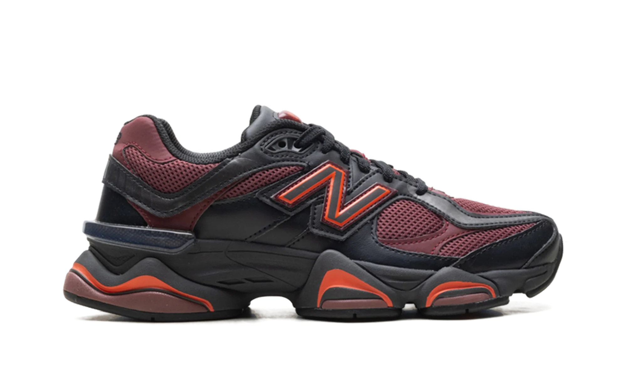 9060 "Black / Washed Burgundy" U9060BLA