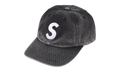Pigment Coated S Logo 6-Panel "SS26 - Black" SU27308