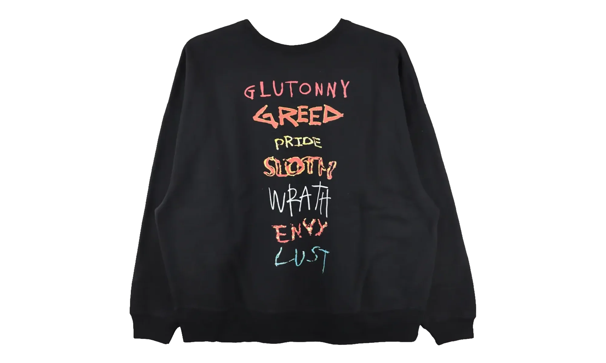 7 Deadly Crewneck Sweatshirt "Black" SMHR80000044