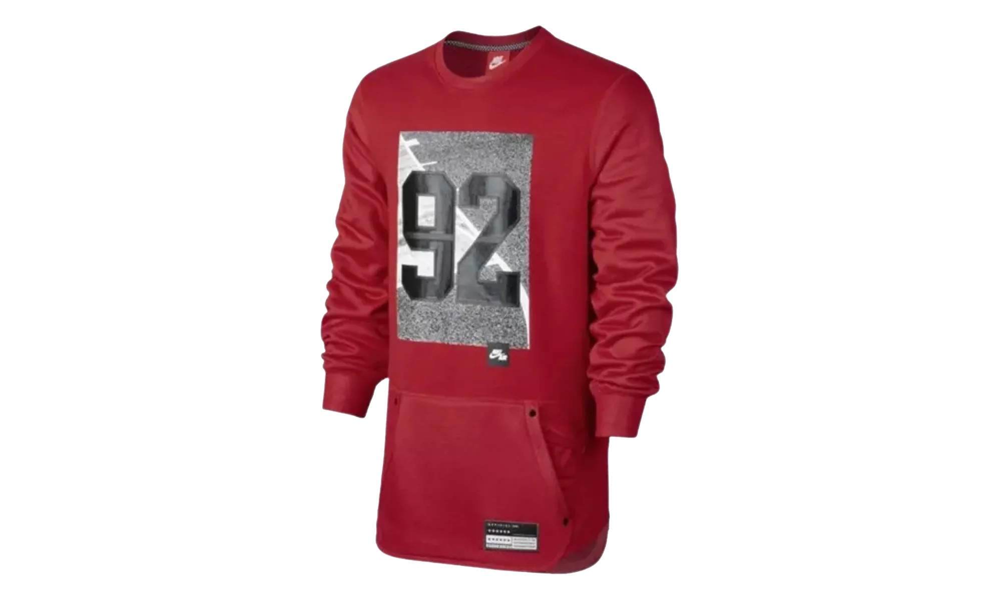 Air Crew Long Sleeve T-shirt "Red" 802640 657