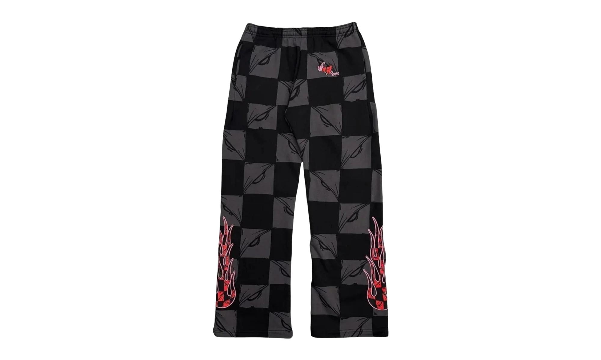 Anti Promo 99 Eyes ATL Flame Sweatpants "Black / Grey" MB16